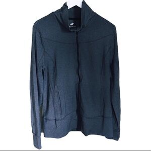JOE FRESH Active Zip Jacket With Long Sleeves & Pockets Charcoal Grey Size XL